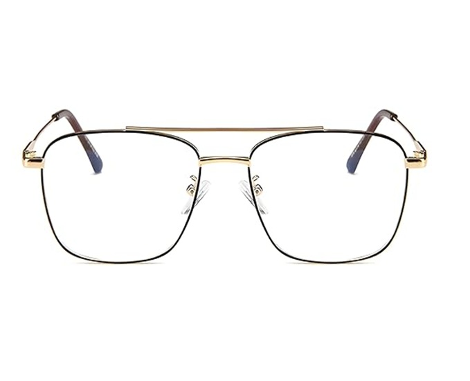 Full Rim Square Metal Frame Unisex