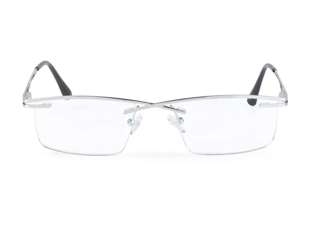 Rimless Rectangle Metal Frame