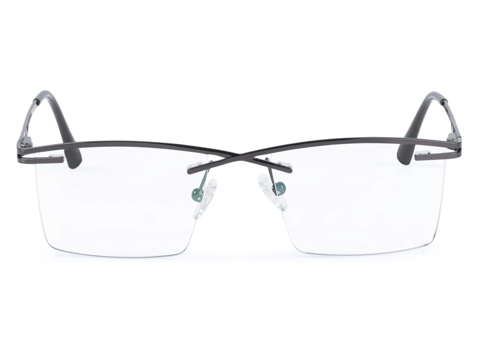 Rimless Rectangle Metal Frame
