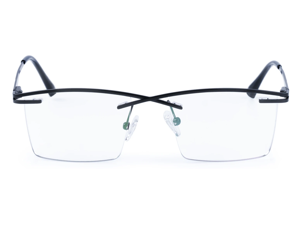 Rimless Rectangle Metal Frame