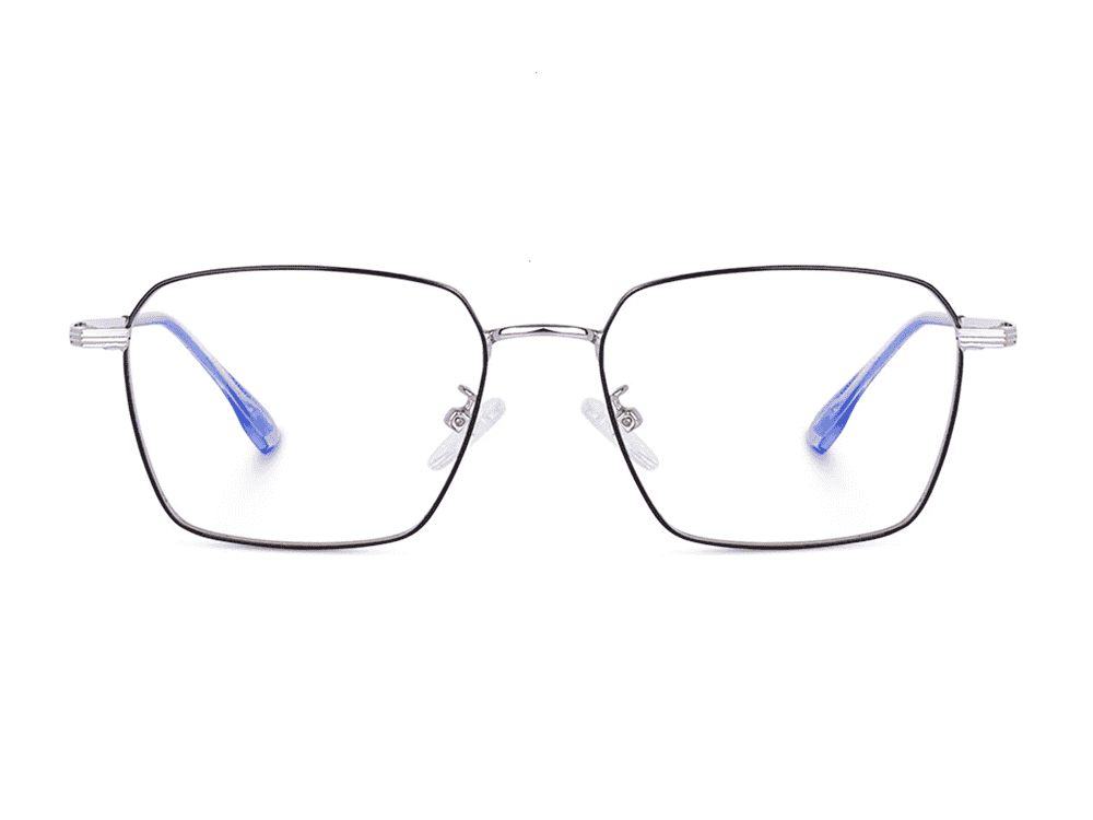Full Rim Square Metal Frame Unisex