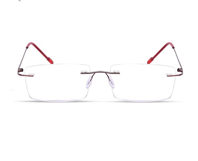 Rimless Rectangle Frame