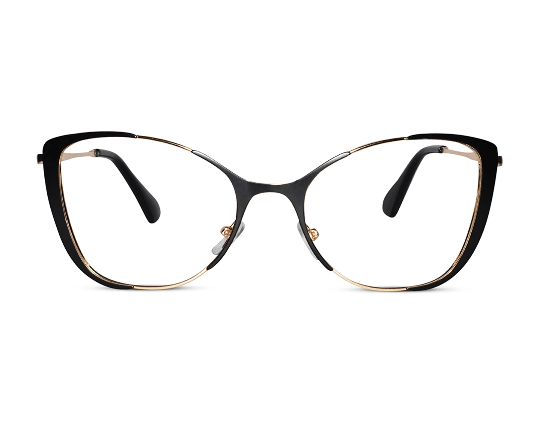 Full Rim Cat Eye Metal Frame