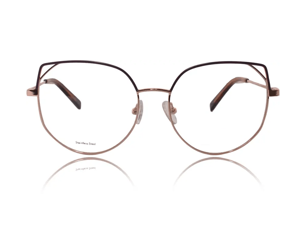 Full Rim Cat Eye Steel Frame