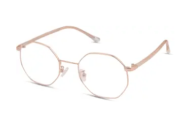 Full Rim Geometric Metal Frame