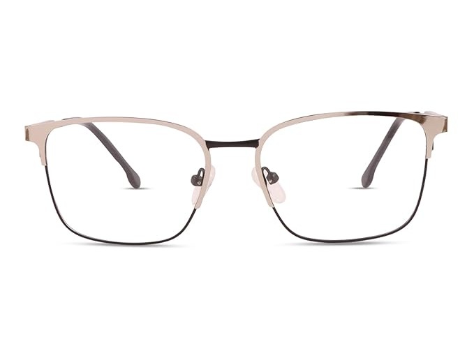 Half Rim Rectangle Frame